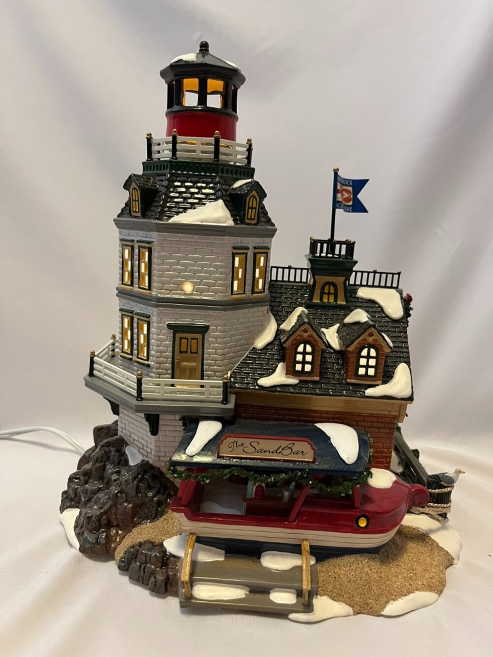 Department 56 Snow Village – Candlerock Lighthouse Restaurant Limited Edition